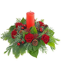Strauss Tischgesteck - Weihnachtslicht