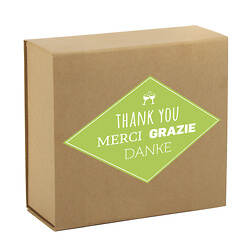 'Many thanks' box set