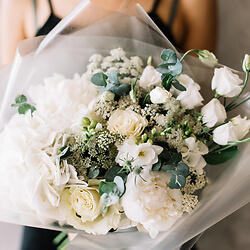 Bouquet Un bouquet unique tons blancs