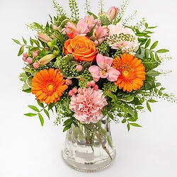 Bouquet Florist Design Orange