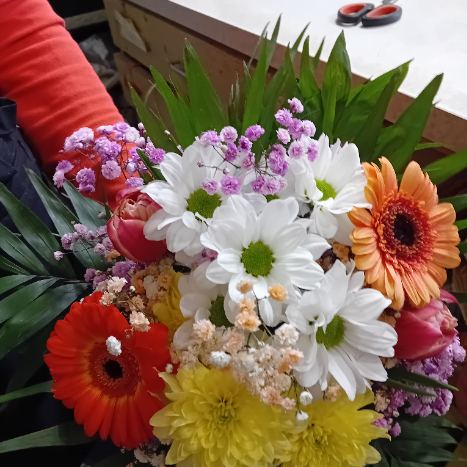 Bouquet multicolore  