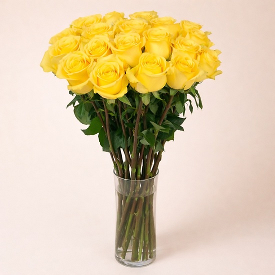 Gelbe Rosen vom Floristen – Blumenlieferung Schweiz