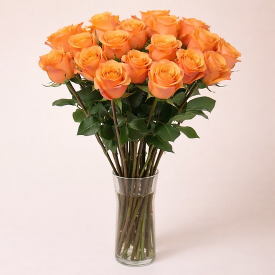 Orange Rosen vom Floristen – Blumenlieferung Schweiz