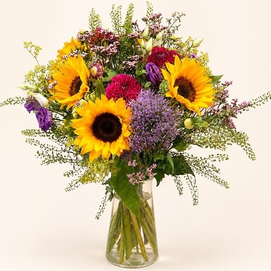 Sonniger Tag – Blumenstrauss Bern
