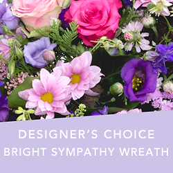 Bouquet Bright Sympathy Wreath
