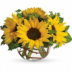 Bouquet Sunny Sunflowers