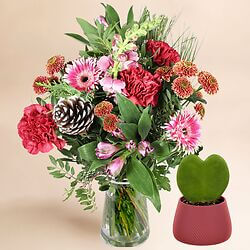 Bouquet Winter Colors