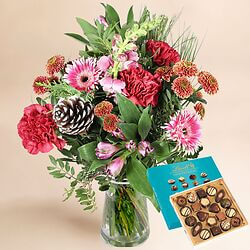 Bouquet Winter Colors