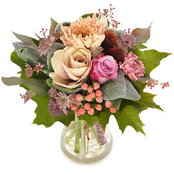 Bouquet Fiori e pois