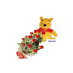Bouquet Winnie The Pooh Gift Set