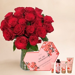 Bouquet Red Velvet (20 Roses)