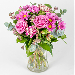 Bouquet Florist?s Pink Surprise