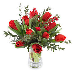 Bouquet Red tulips