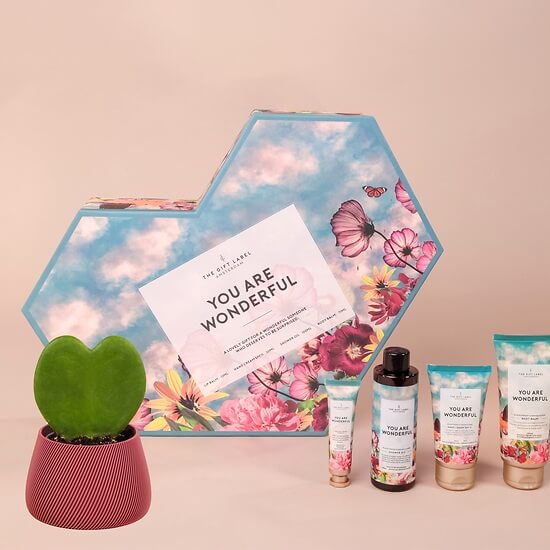 Blumiges Wohlfühl-Geschenkset – Blumenlieferung Schweiz