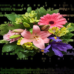 Bouquet Vibrant Garden Delight Bouquet