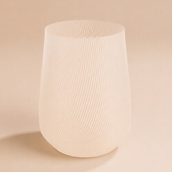 Vase Fjord Coconut